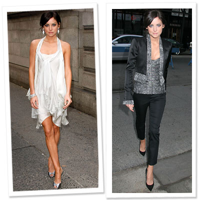 Fashion Style on Hot Upcomming Actress Jessica Stroup Here Spotted At Ny Fashion Week